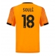 Tanie Strój piłkarski AS Roma Matias Soule #18 Koszulka Wyjazdowej 2025-26 Krótkie Rękawy Tanie Strój piłkarski AS Roma Matias Soule #18 Koszulka Wyjazdowej 2025-26 Krótkie Rękawy